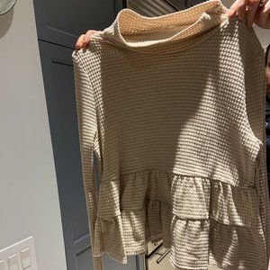 Tan Peach Love California Shirt